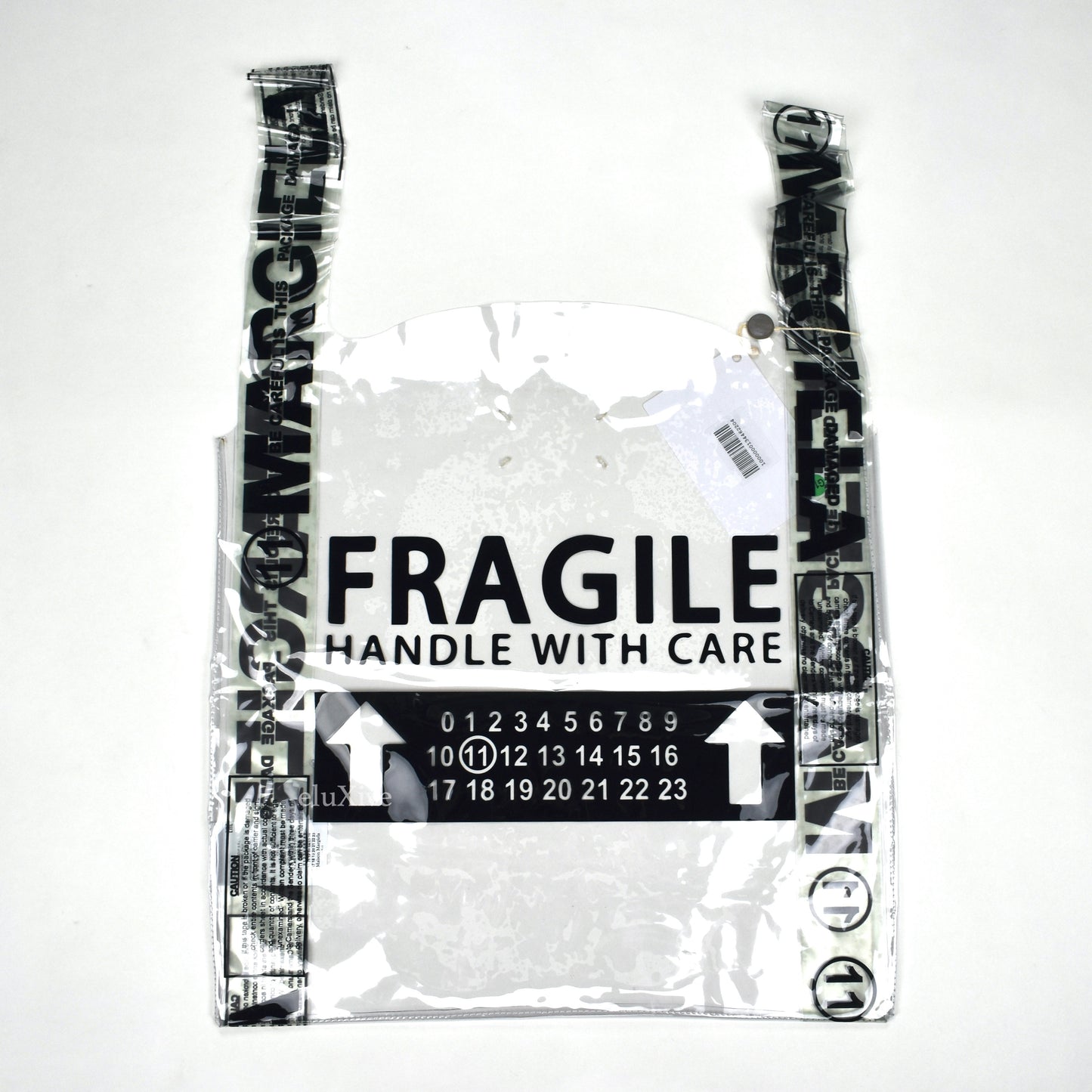 Maison Margiela - Transparent Clear PVC Logo Tote Bag & Pouch