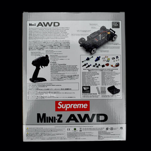 Supreme x Kyosho - Mini-Z AWD Nissan Skyline Nismo RC Car