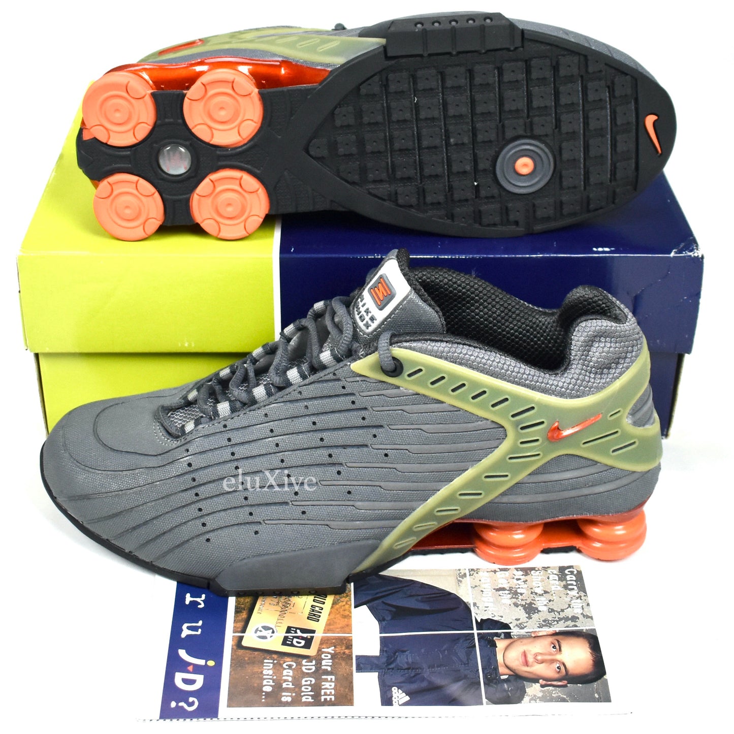 Nike - Shox XT IV Unreleased (Graphite/Flash Orange)