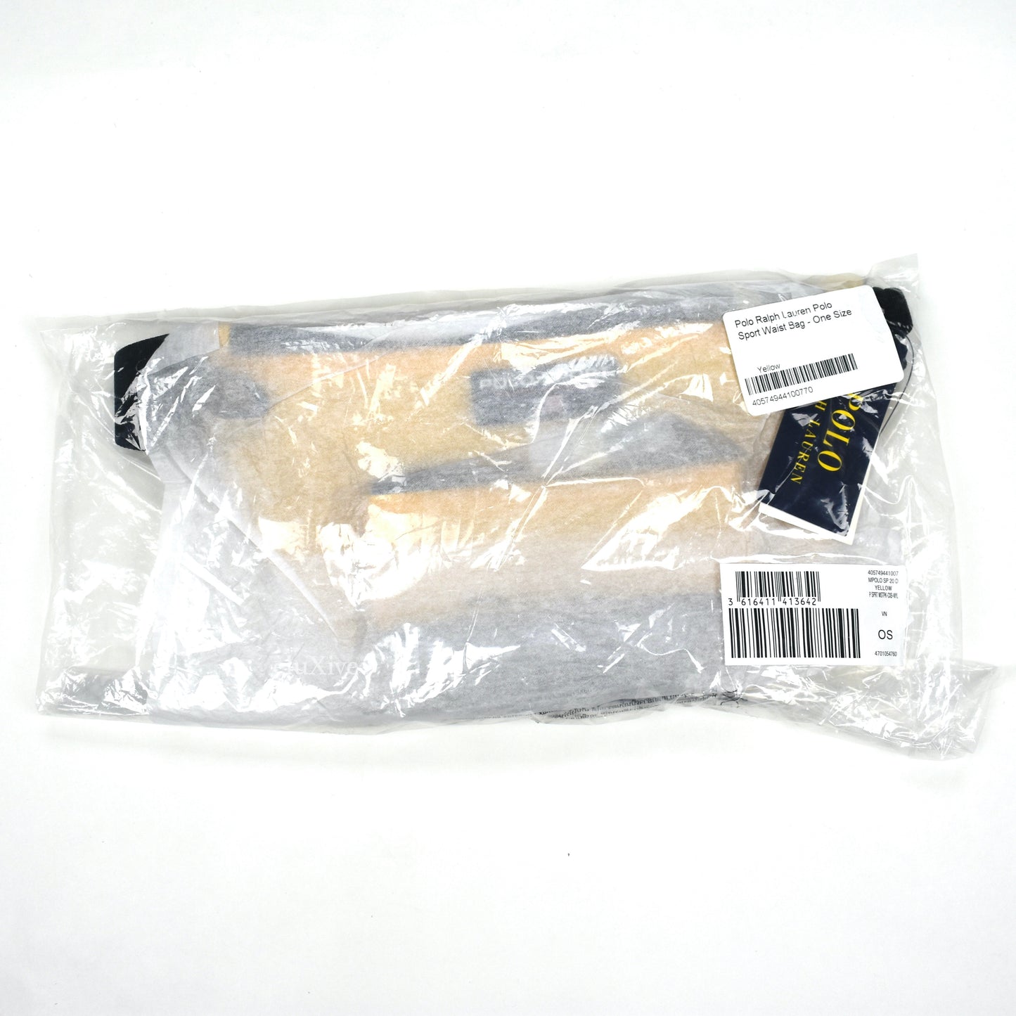 Polo Sport - Retro Spellout Logo Waist Bag (Yellow)
