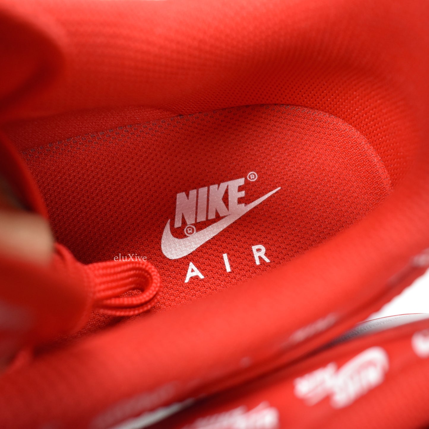 Nike - Air Force 1 '07 QS Allover Logo Print (Red)
