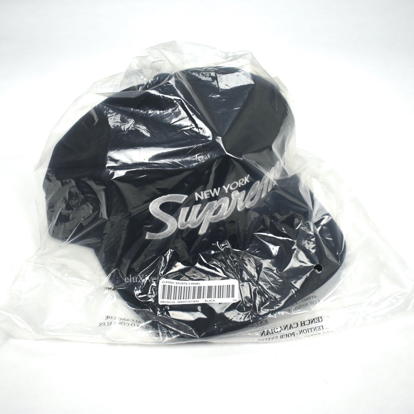 Supreme - Classic Sports 'Posse' Logo Hat (Black)