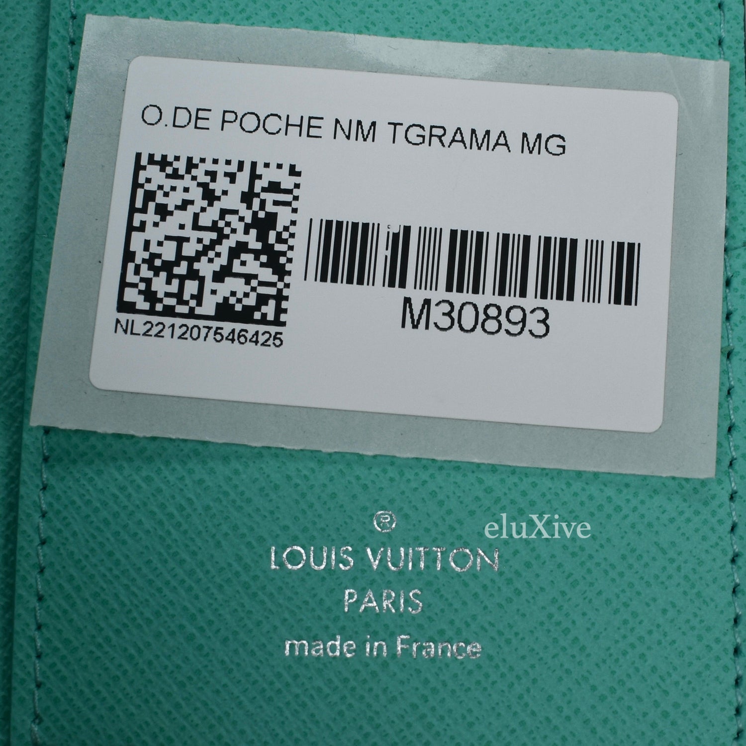 Louis Vuitton Pocket Organizer Miami Green in Monogram Coated