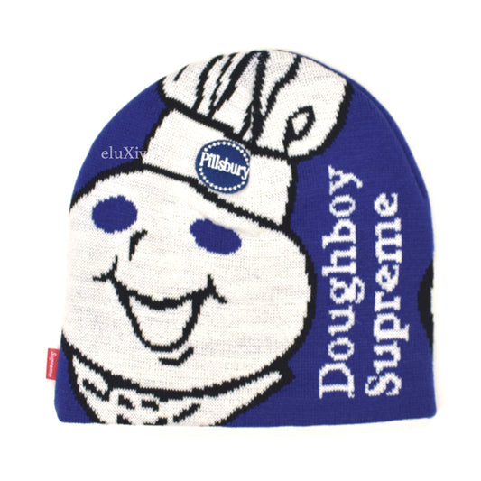 Supreme x Pillsbury - Doughboy Knit Beanie (Blue)