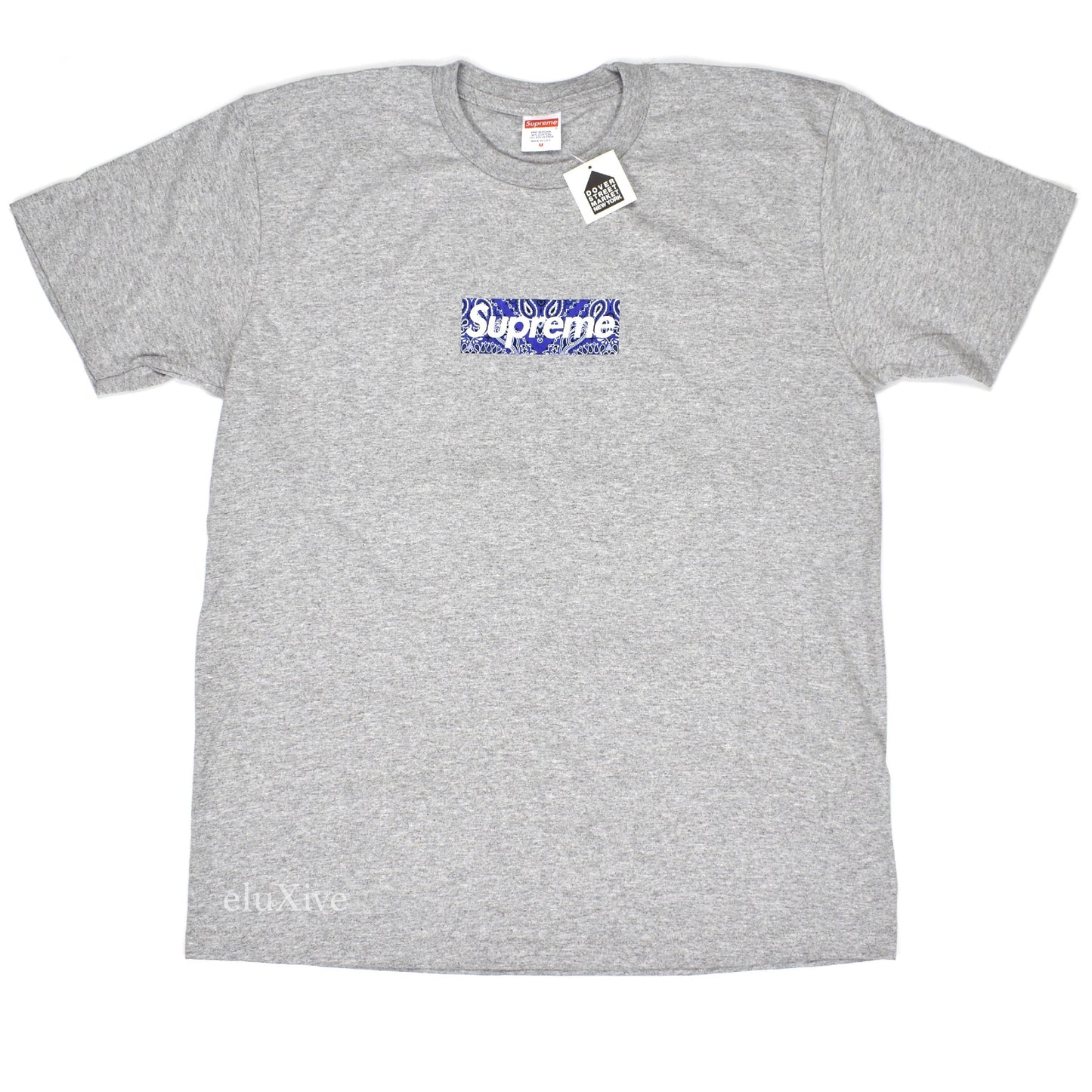 Supreme - Bandana Box Logo T-Shirt (Gray)