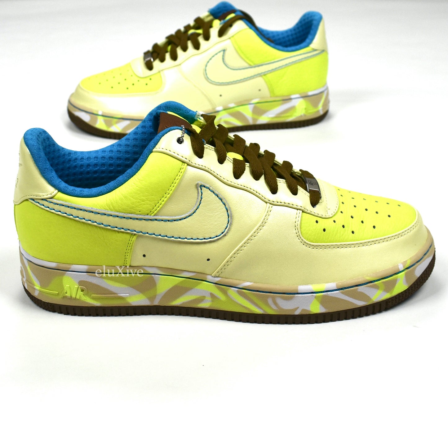 Nike - Air Force 1 Premium '07 'Swirl' (White/Lime)