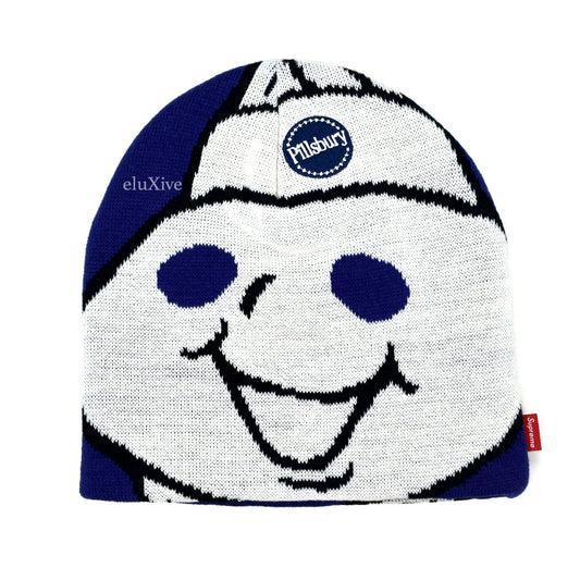 Supreme x Pillsbury - Doughboy Knit Beanie (Blue)