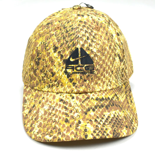 Supreme x Nike - ACG Logo Denim Hat (Tan Snake)