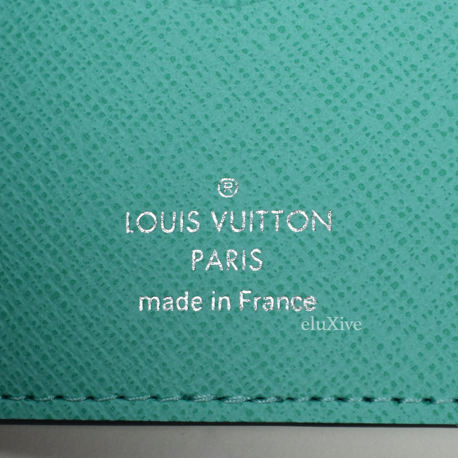Louis Vuitton Pocket Organizer Miami Green in Monogram Coated Canvas/Taiga  Cowhide Leather - US