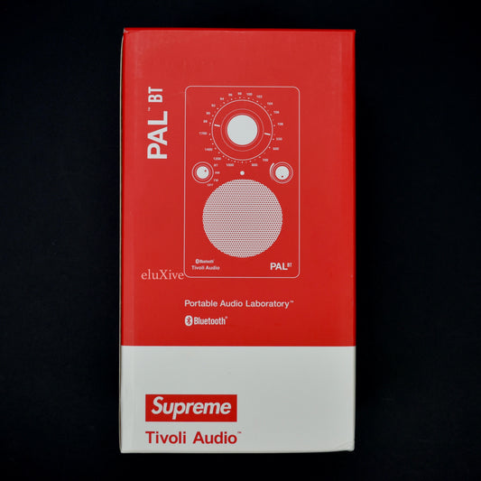 Supreme x Tivoli - Red Box Logo Pal BT Bluetooth Speaker