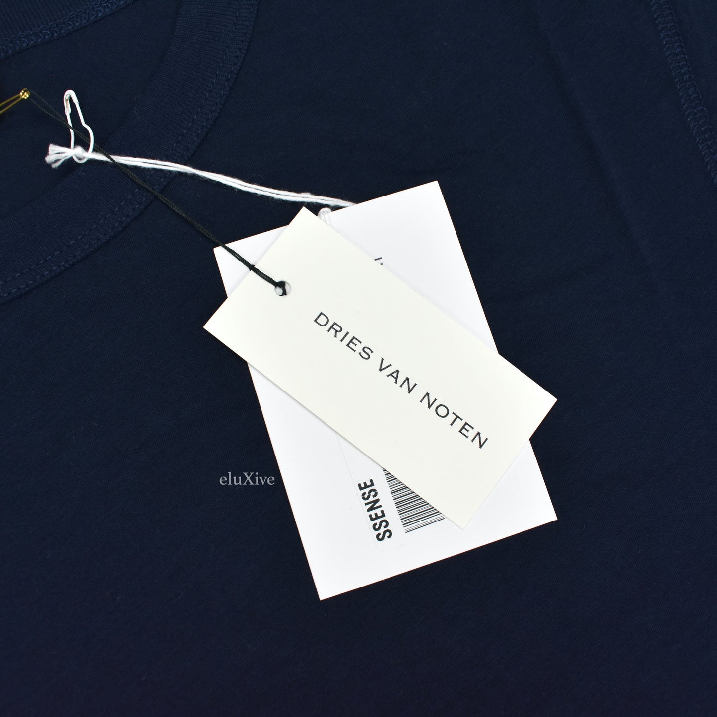 Dries Van Noten - Navy Blue Crewneck T-Shirt