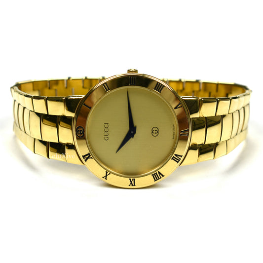 Gucci - 3300M Gold / Champagne Watch