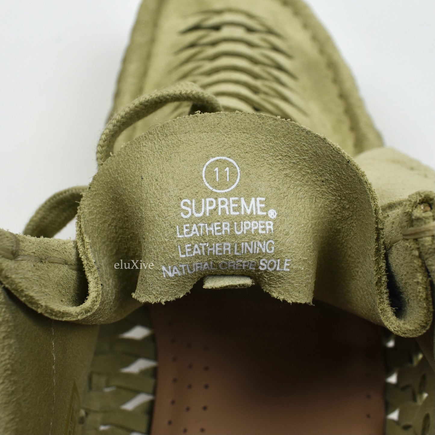 Supreme x Clarks - Maple Suede Wallabee Weave Shoes