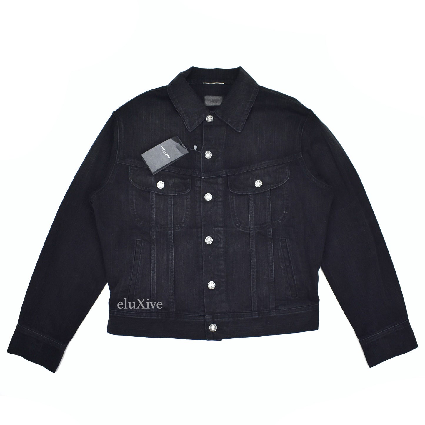 Saint Laurent - Black Denim Trucker Jacket