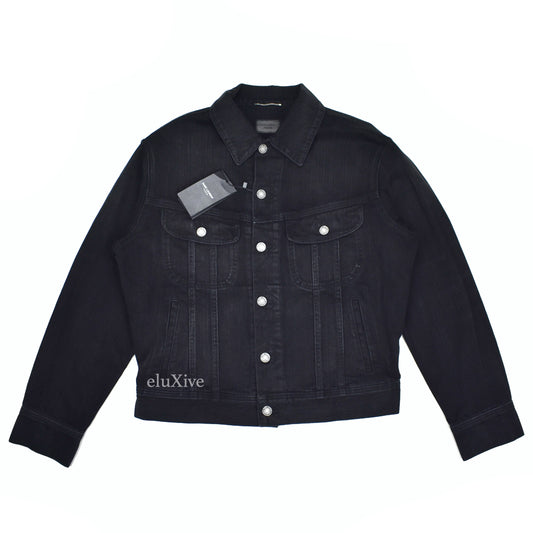 Saint Laurent - Black Denim Trucker Jacket
