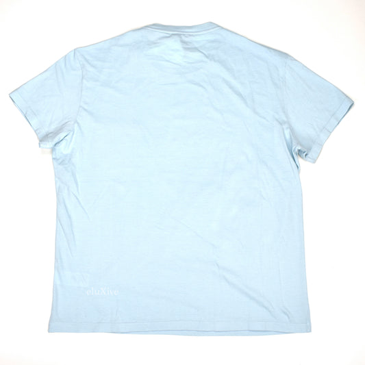 Barena - Light Blue Cotton Pocket T-Shirt