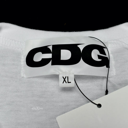Comme des Garcons x Medicom - CDG Bearbrick Logo T-Shirt (White)