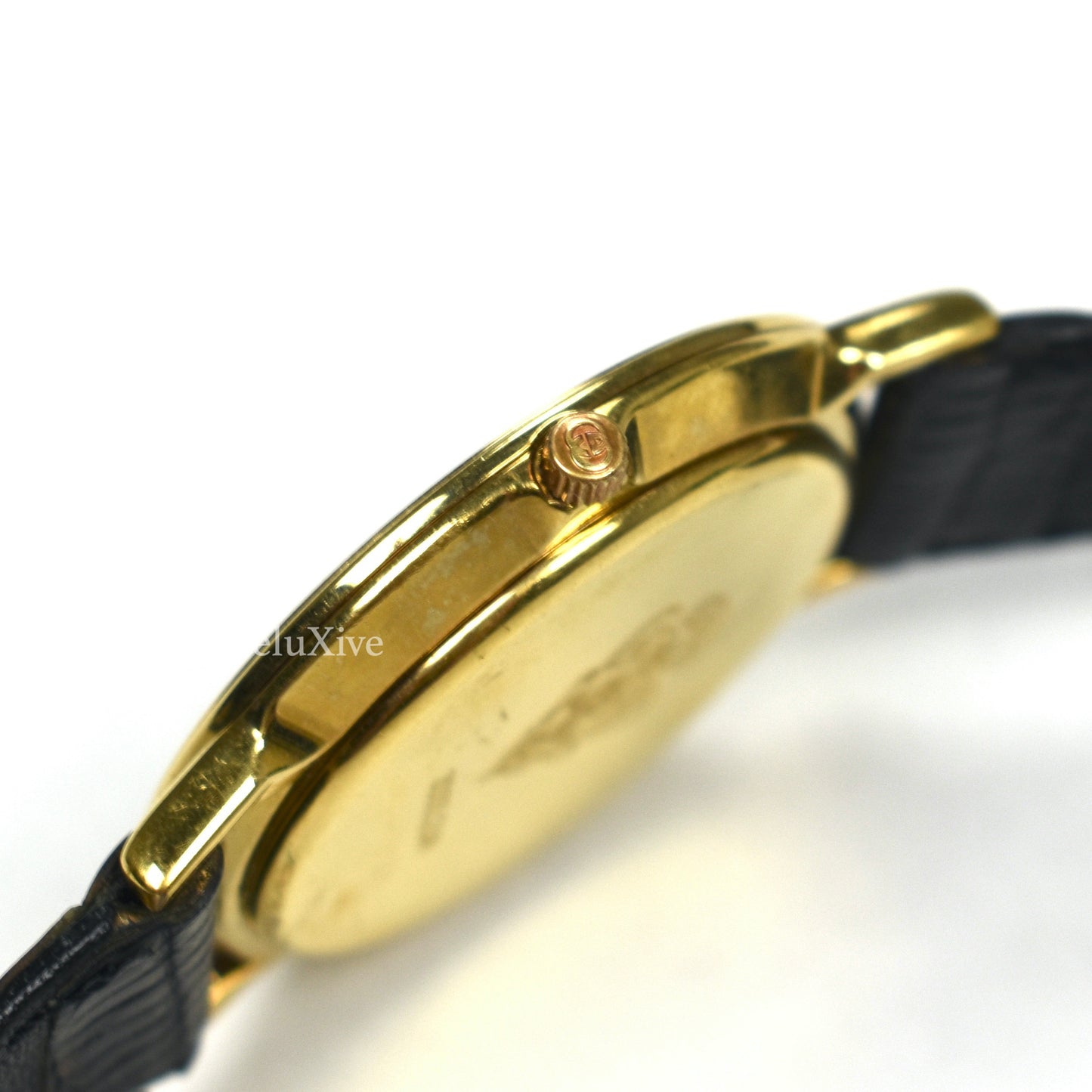 Gucci - 3000M Gold Black Dial Watch