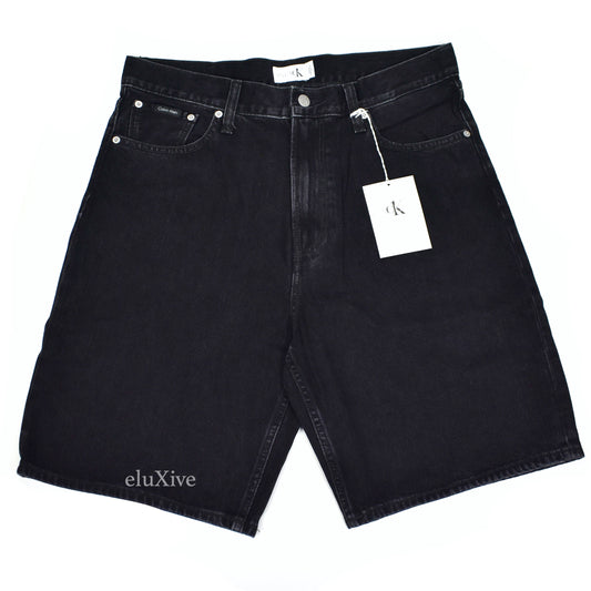 Palace x Calvin Klein - CK1 Baggy Denim Shorts (Black)