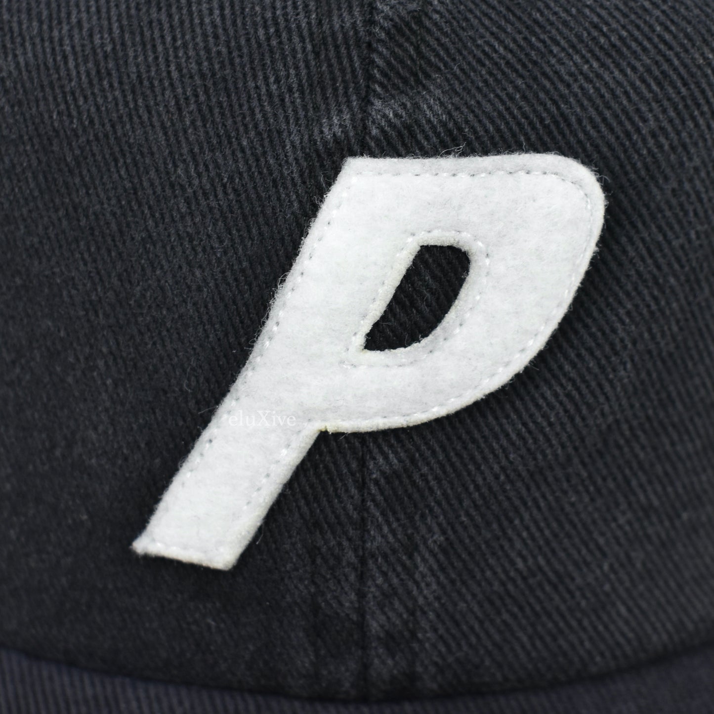 Palace - Washed Twill P-Logo Hat (Black)