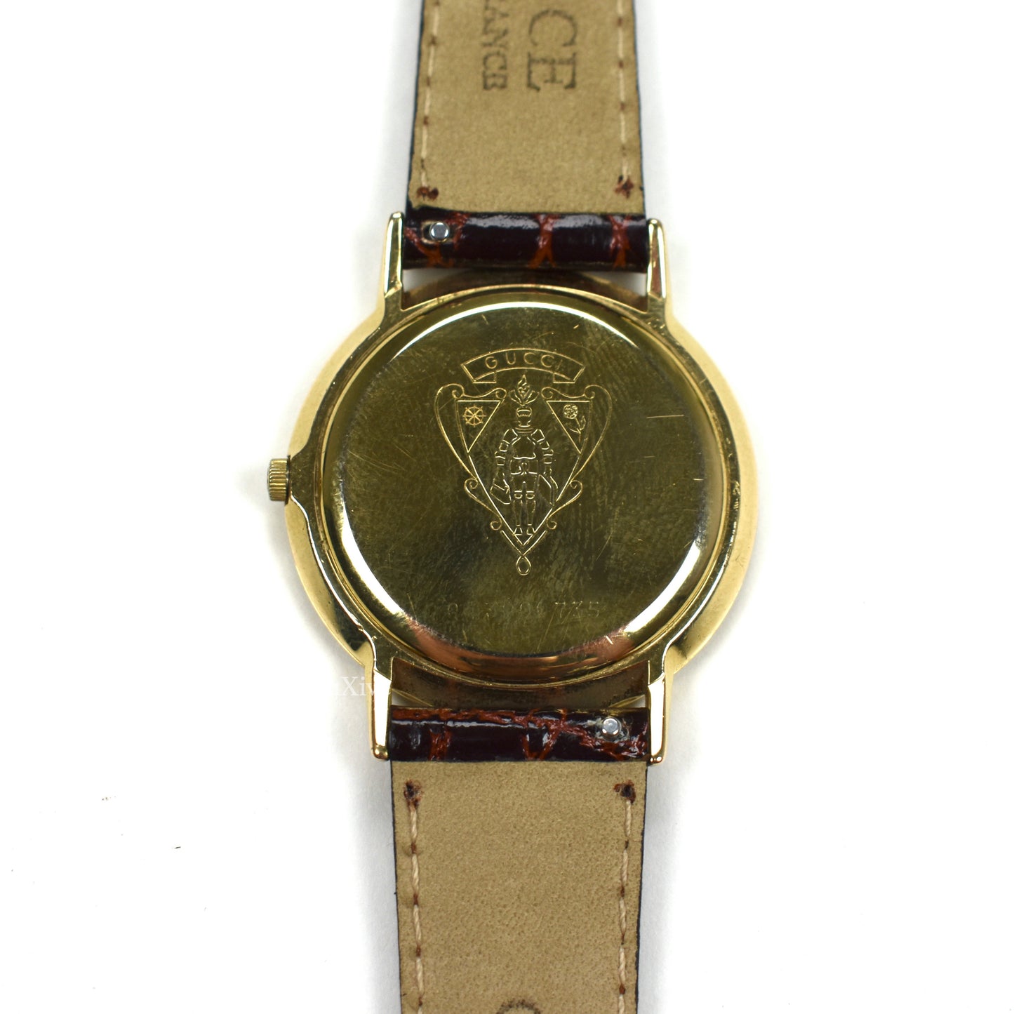 Gucci - 3000M Gold Web Stripe Watch