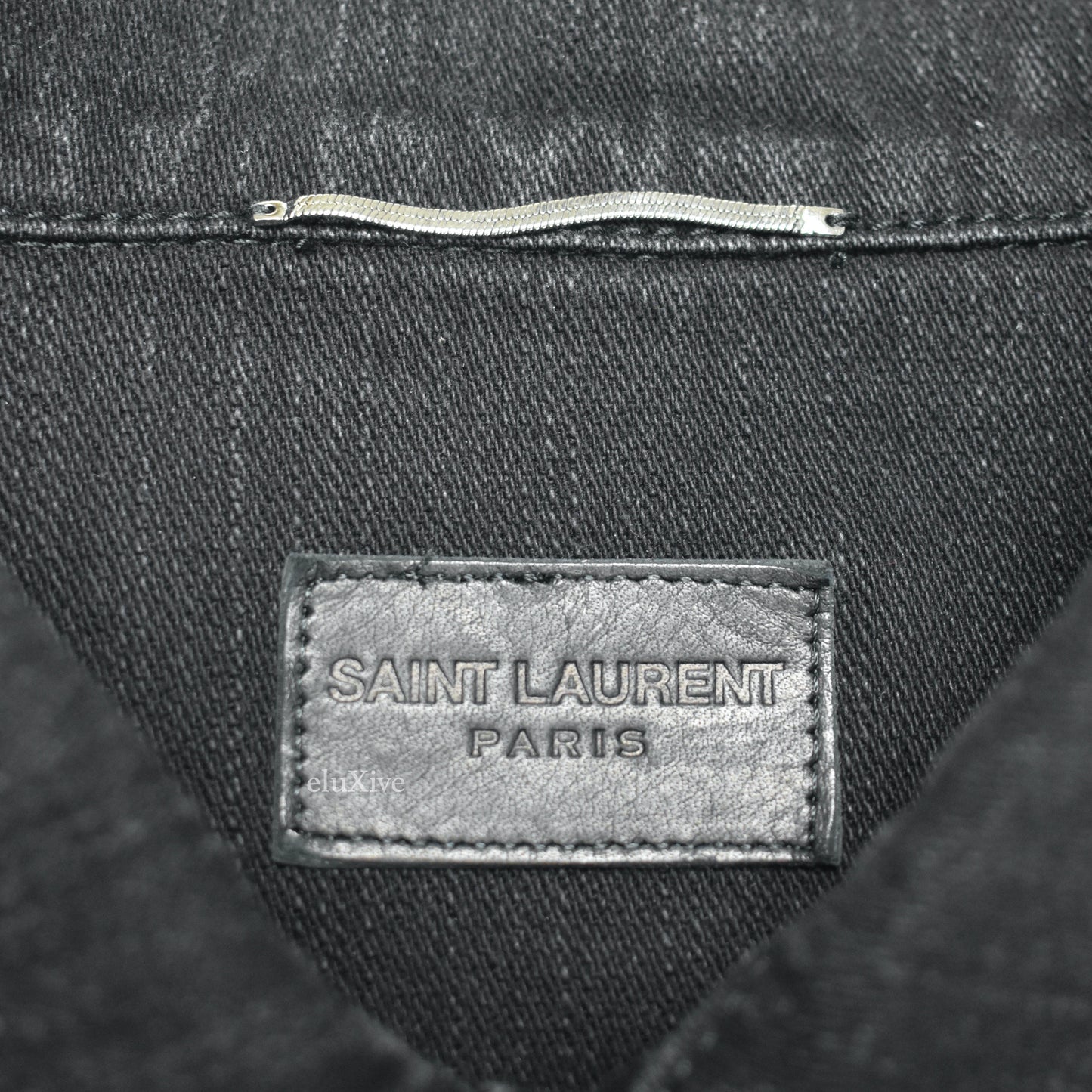 Saint Laurent - Black Denim Trucker Jacket