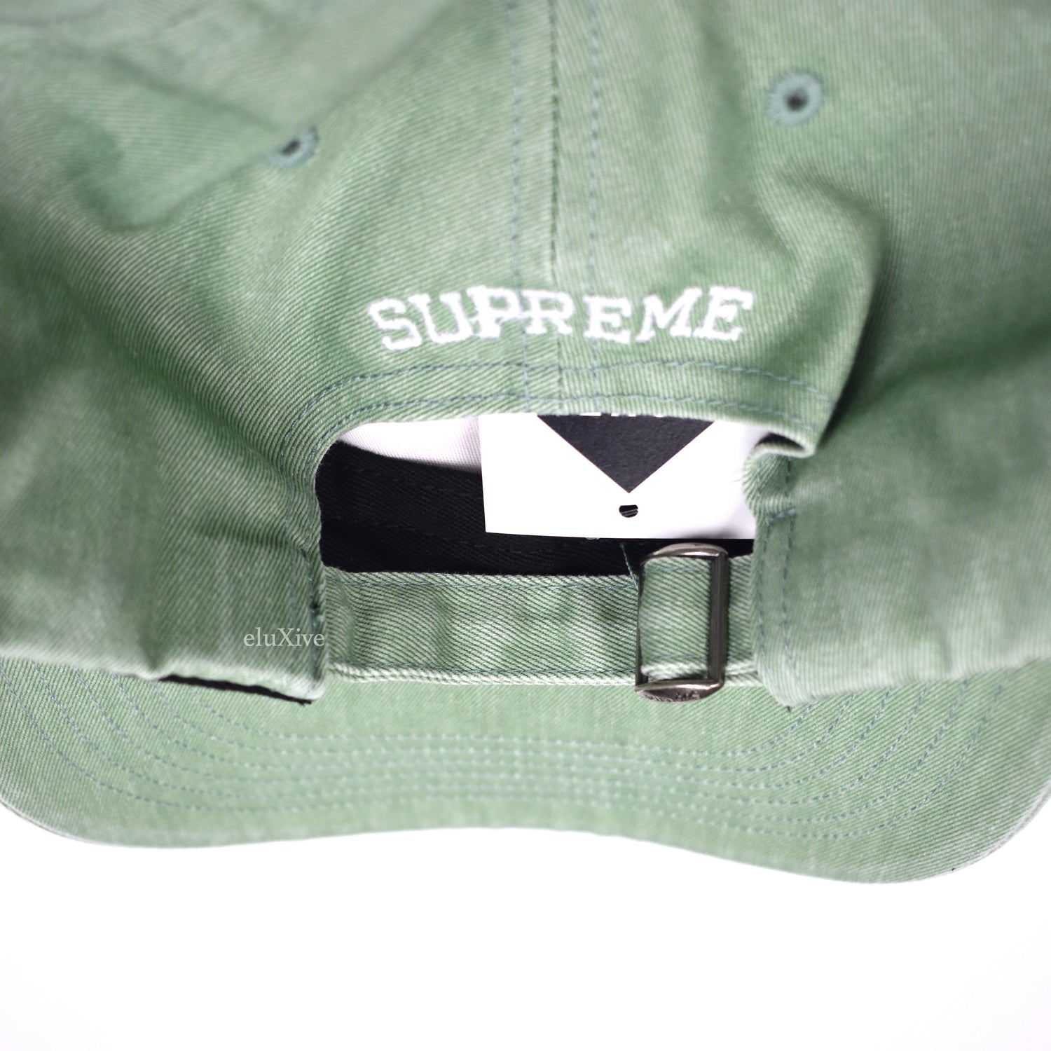 Supreme - Pigment Print S-Logo Hat (Sage Green) – eluXive