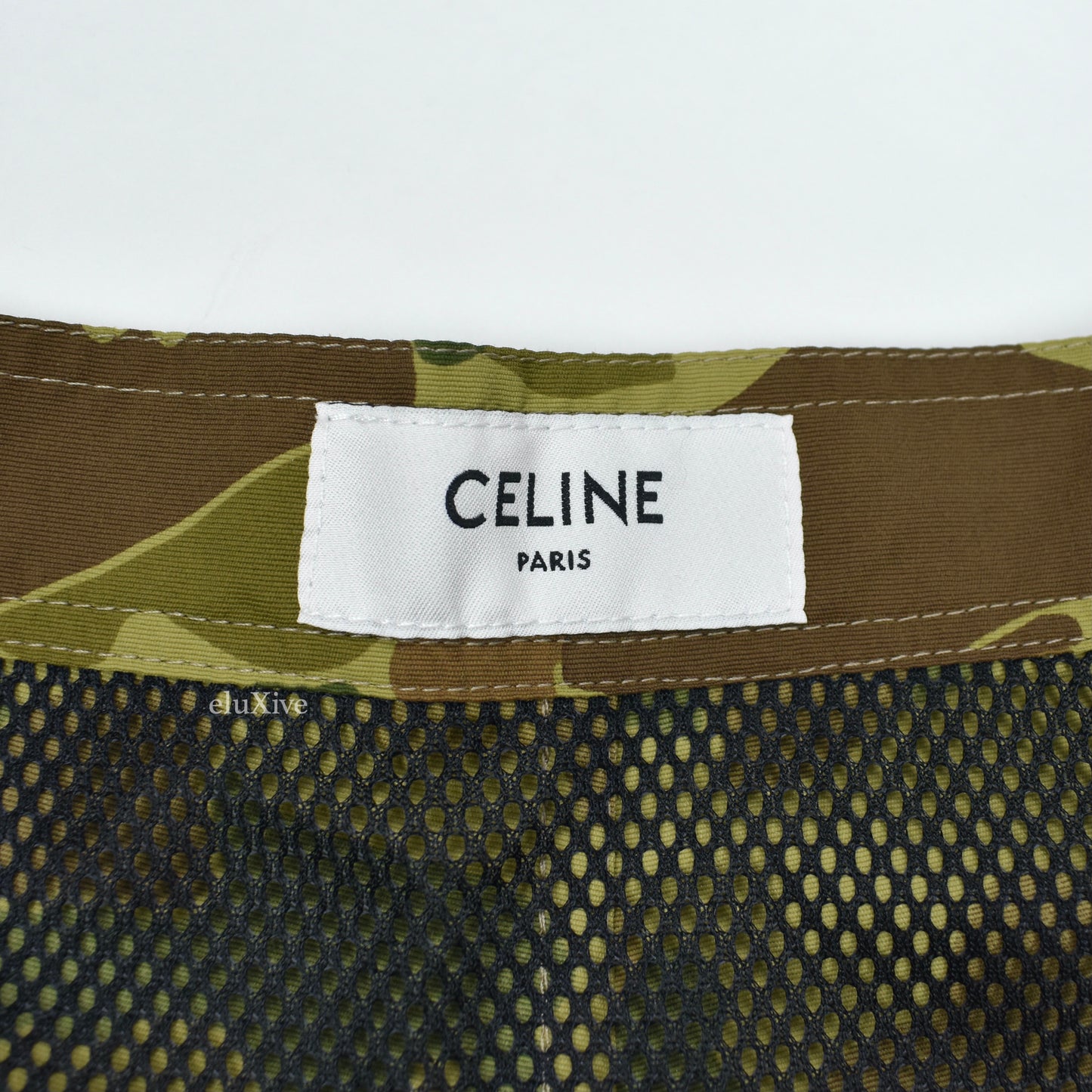 Celine - Camo Print Swim Shorts