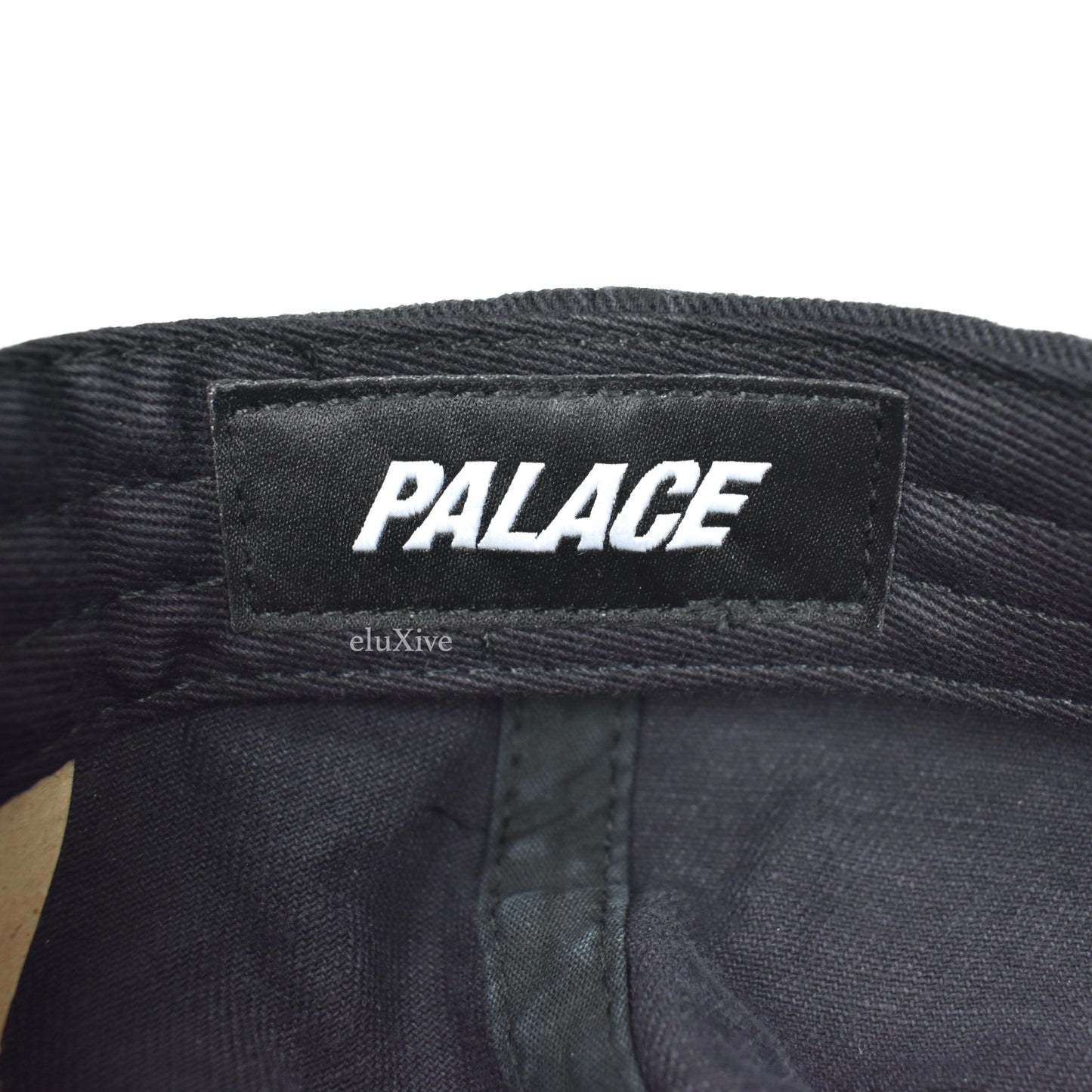 Palace - Washed Twill P-Logo Hat (Black)