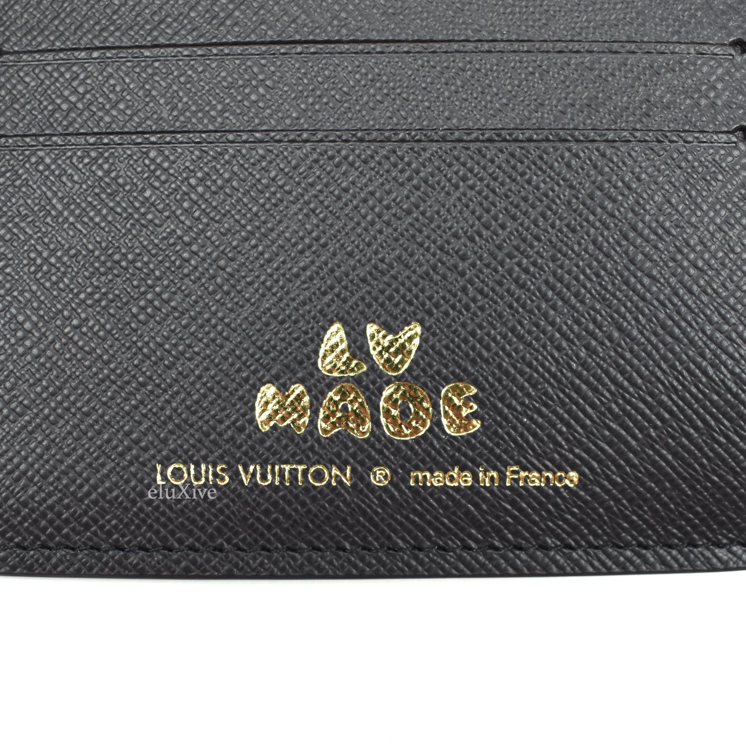 Louis Vuitton x Nigo Multiple Wallet Monogram Stripes Brown