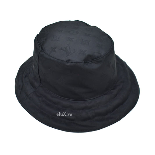 Louis Vuitton - Black Monogram Appearing Water Reactive Bucket Hat