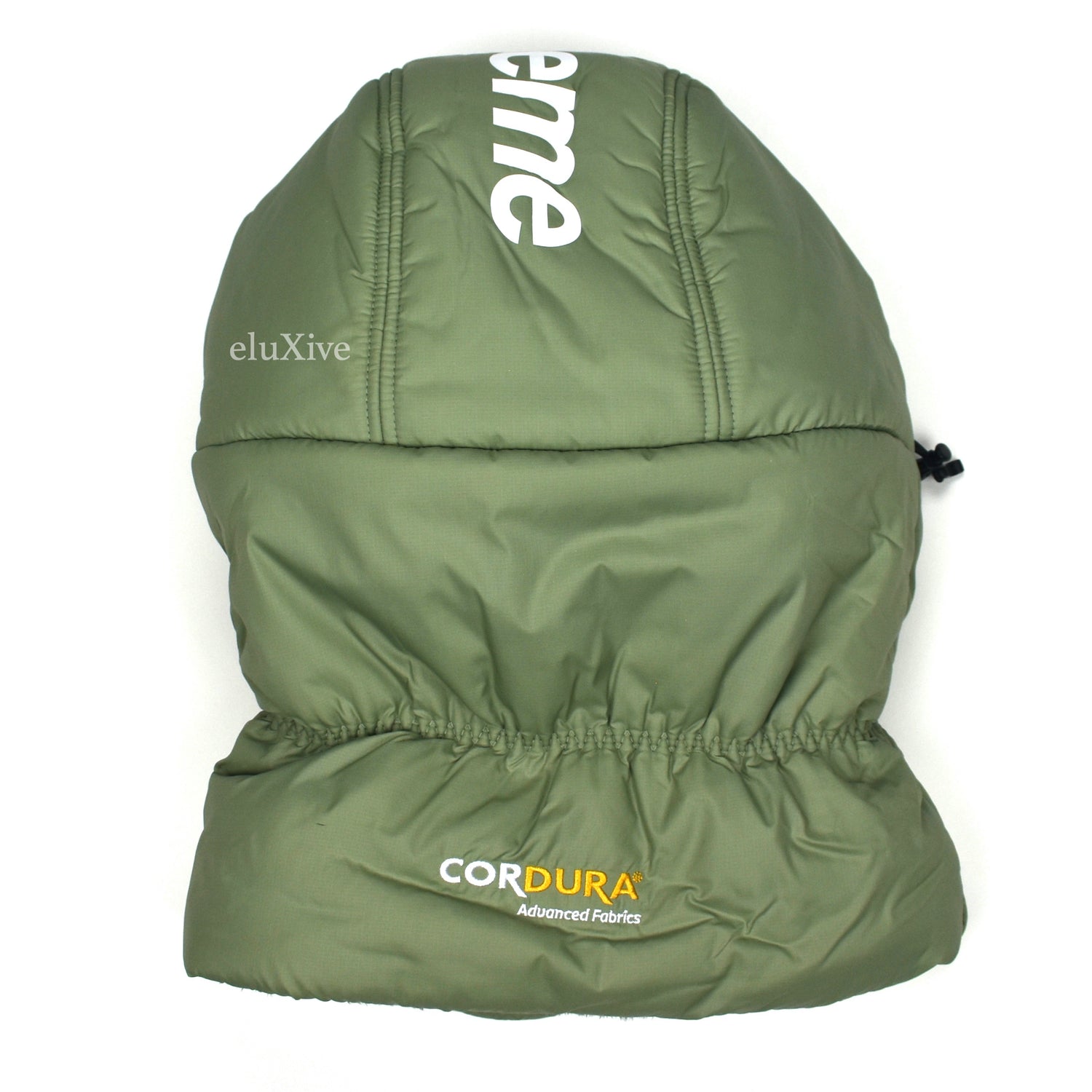 Supreme - Cordura Puffer Big Logo Balaclava (Olive) – eluXive