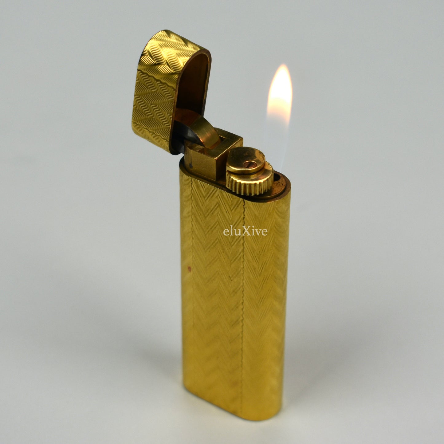 Cartier - Vintage 18K Gold Plated Lighter