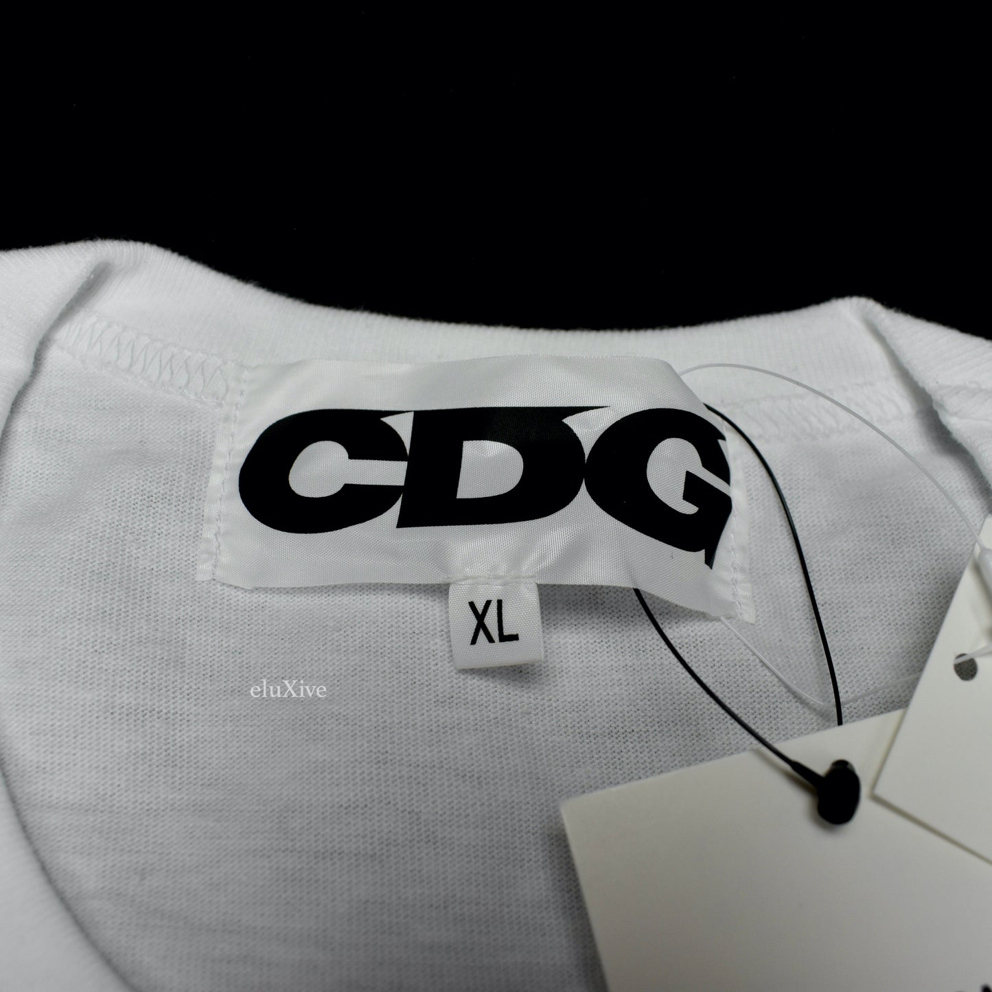 Comme des Garcons x Medicom - CDG Bearbrick Logo L/S T-Shirt (White)