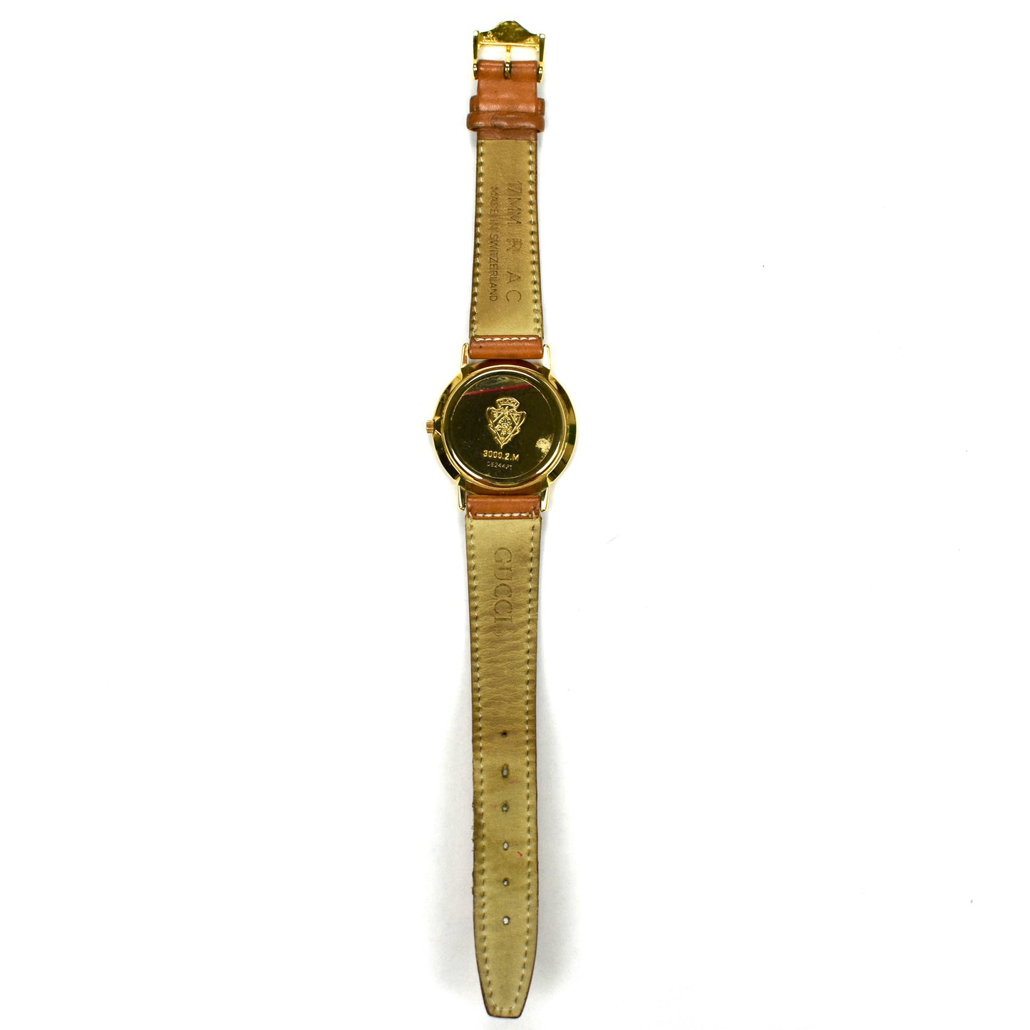 Gucci - 3000M Gold Cream Dial Watch