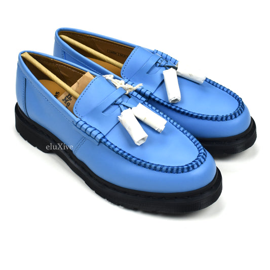 Supreme x Dr. Martens Blue Penton Tassel Loafers