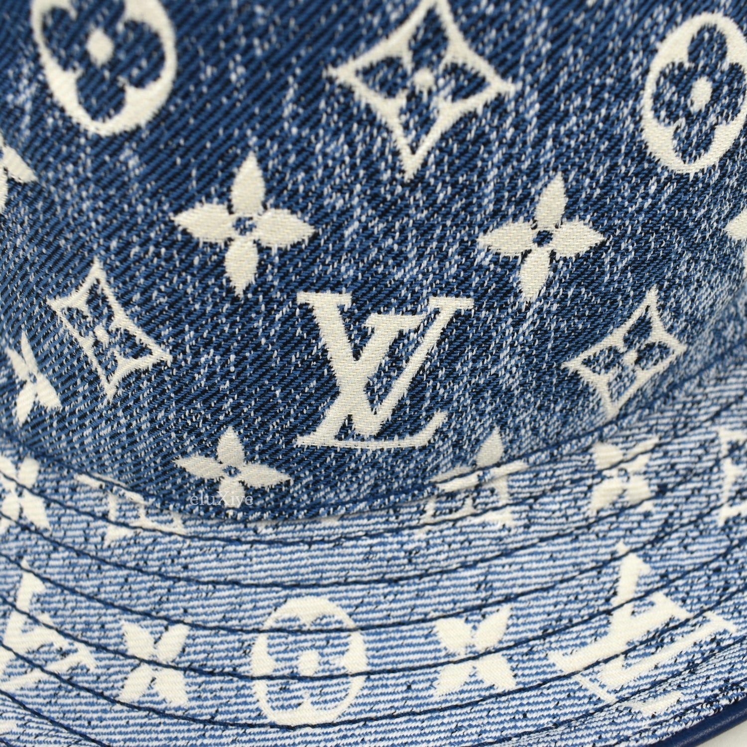Louis Vuitton Hat Monogram Denim in Cotton - US