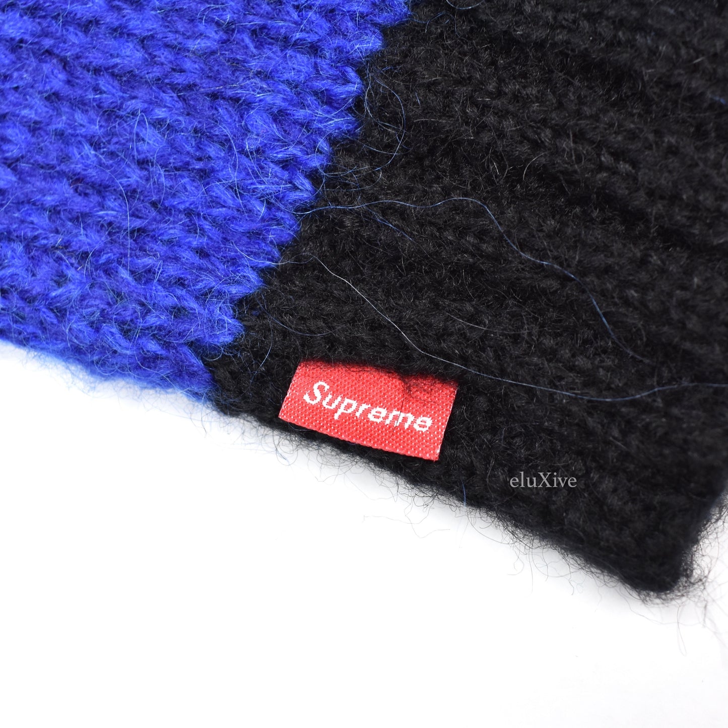 Supreme - Patchwork Mohair Cardigan