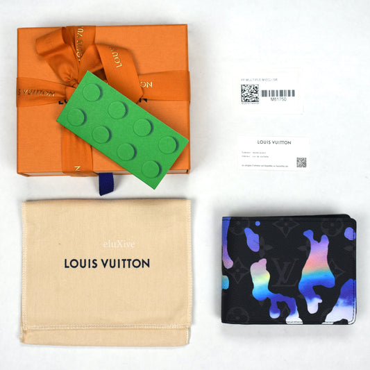 Louis Vuitton - Blue Sunset Monogram Multiple Wallet