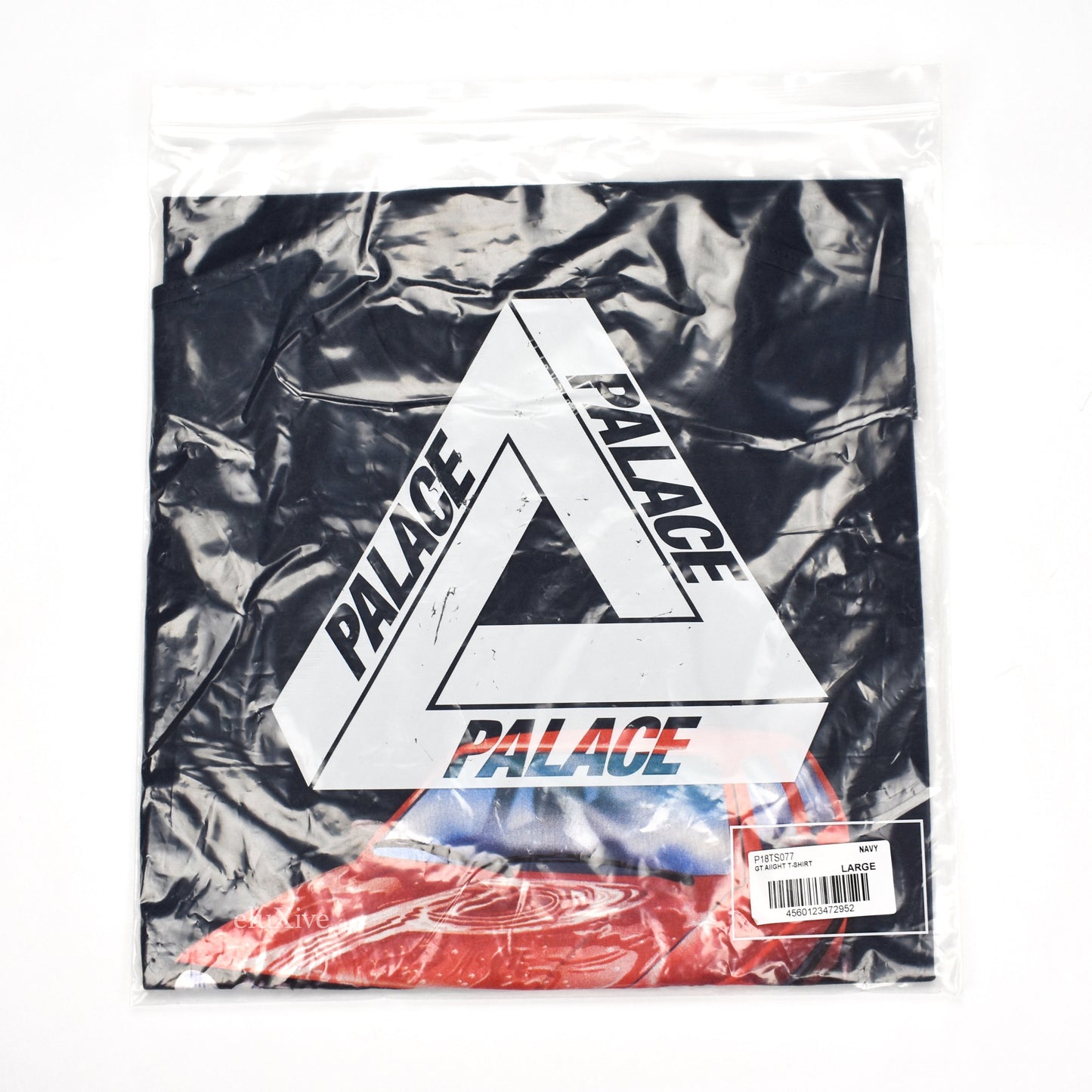 Palace - GT Aiight Car Logo T-Shirt (Navy)