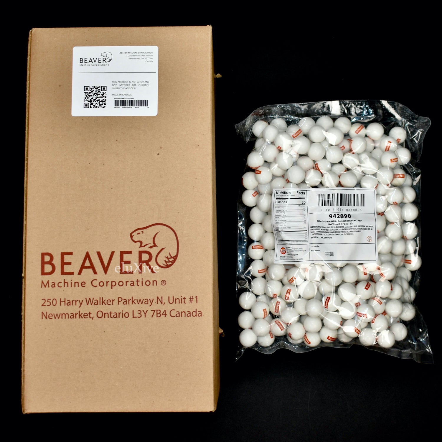 Supreme x Beaver - Box Logo Gumball Machine – eluXive
