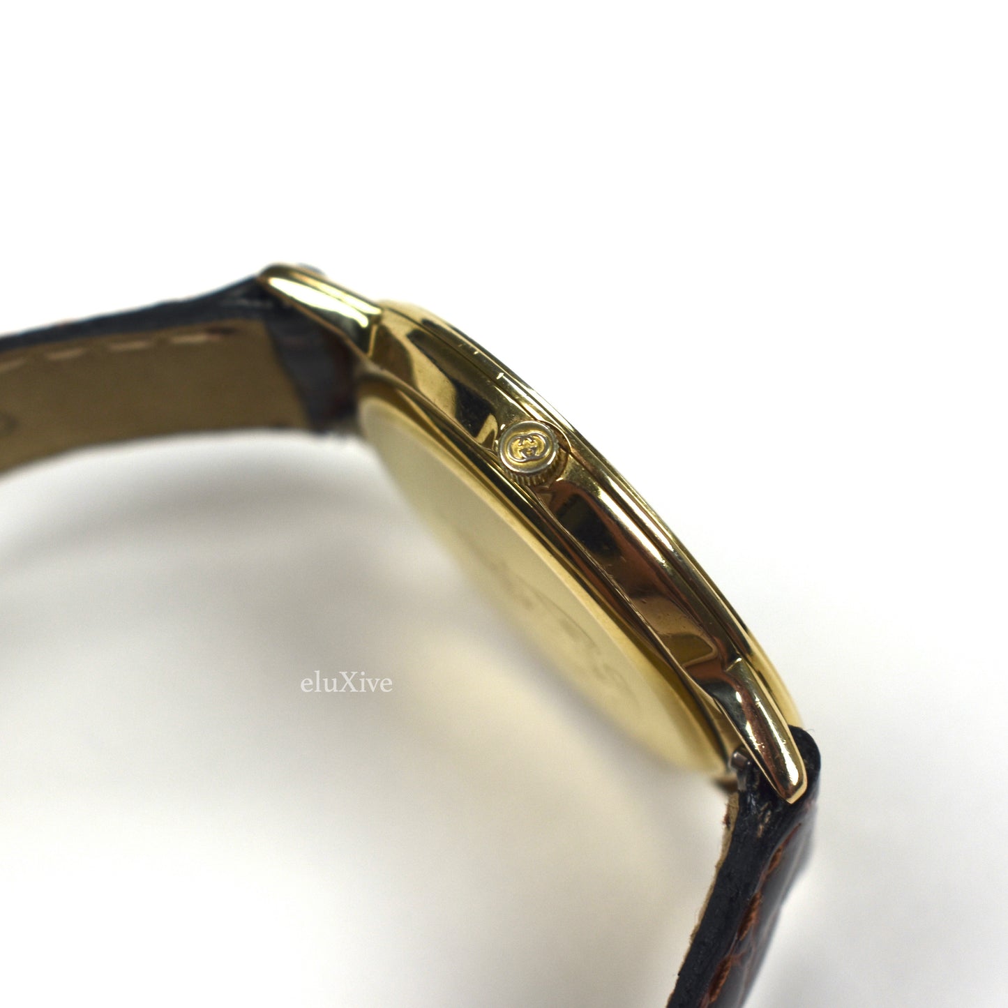 Gucci - 3000M Gold Web Stripe Watch