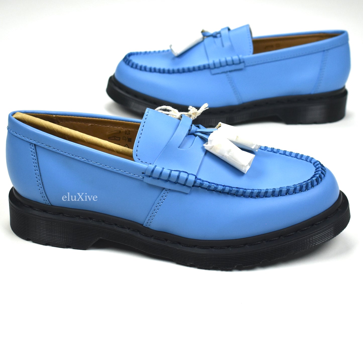 Supreme x Dr. Martens Blue Penton Tassel Loafers