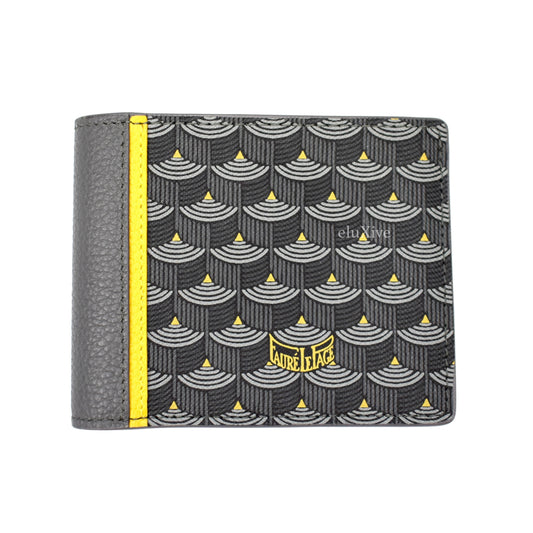 Faure Le Page - Steel Gray / Yellow 6CC Bifold Wallet (2019)