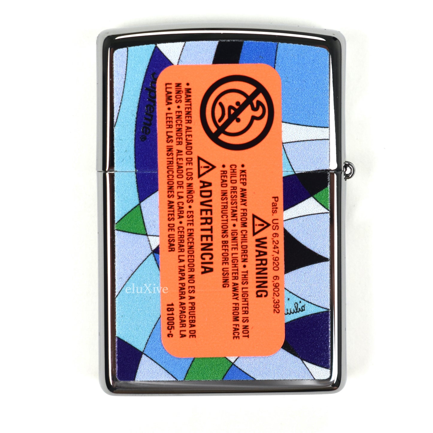 Supreme x Emilio Pucci - Kaleidoscopic Print Zippo Lighter