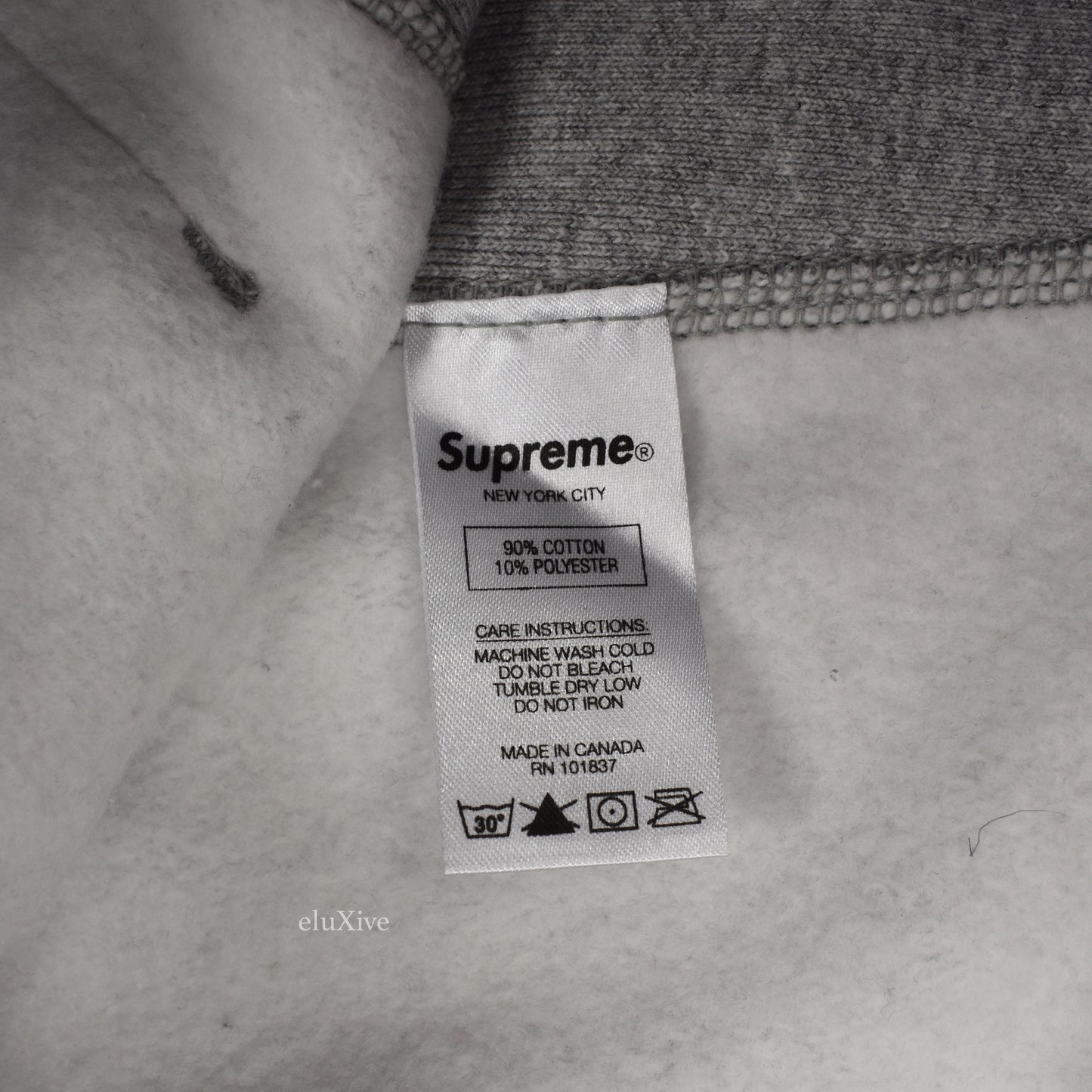 Supreme - Bandana Box Logo Hoodie (Gray)