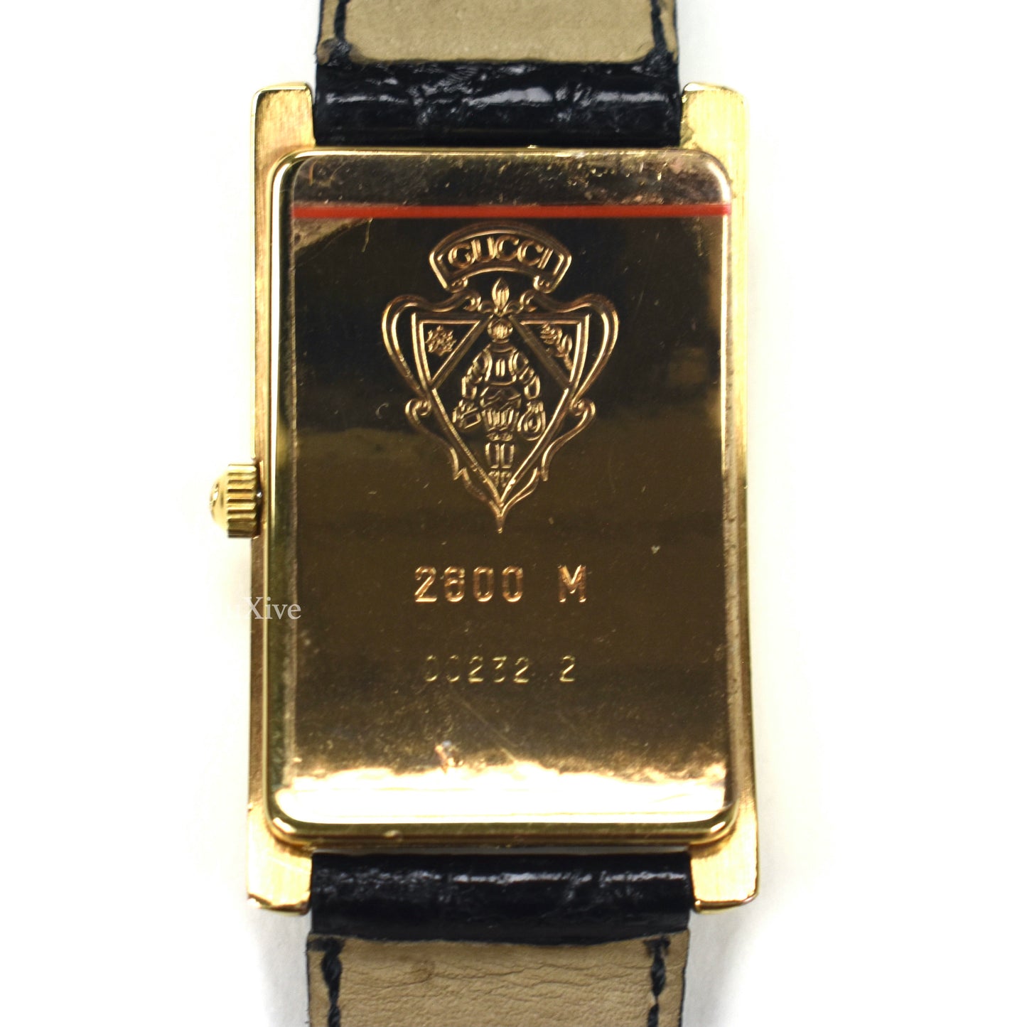 Gucci - 2600M Gold Tuxedo Dial Tank Watch