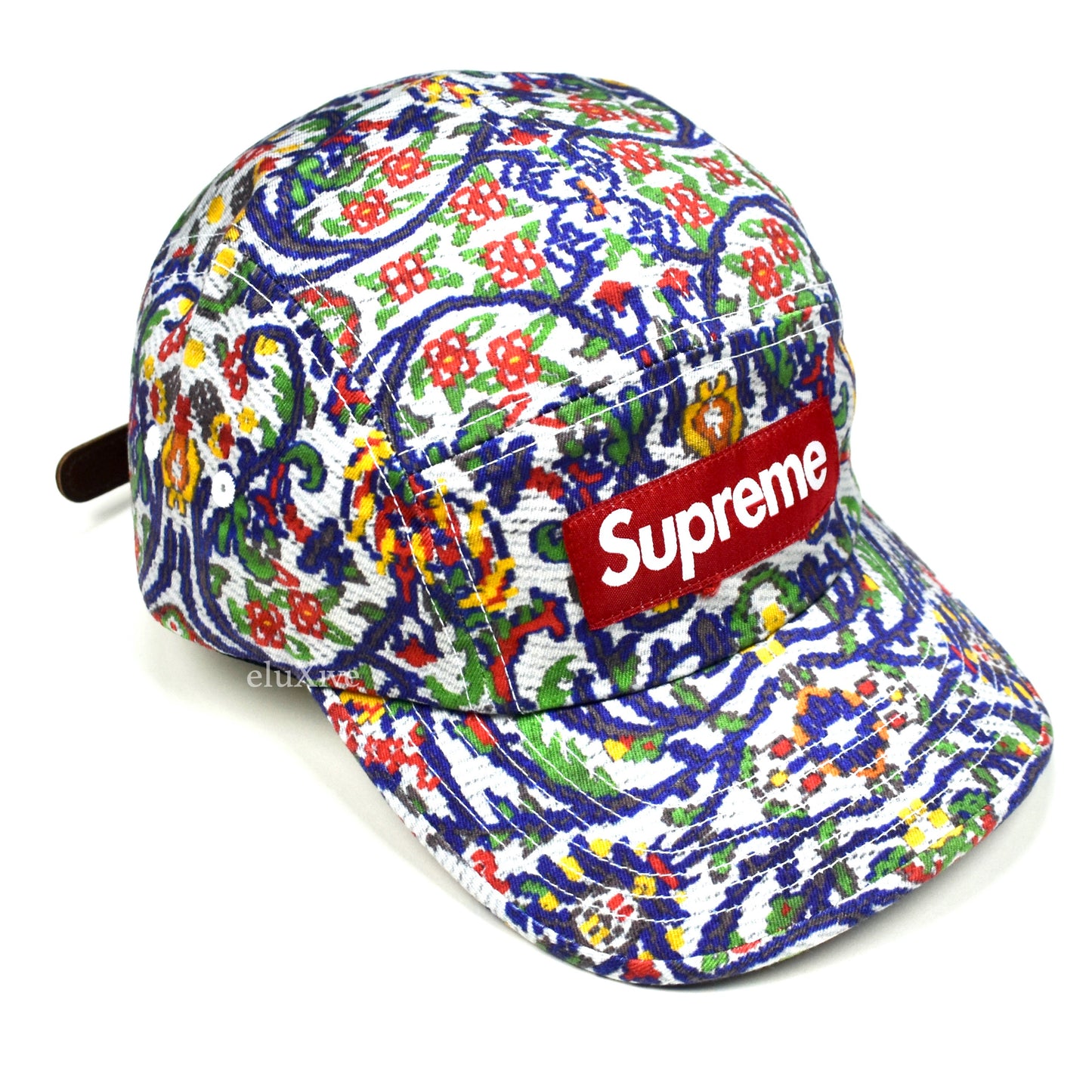 Supreme - Washed Chino Twill Box Logo Hat (Tapestry)