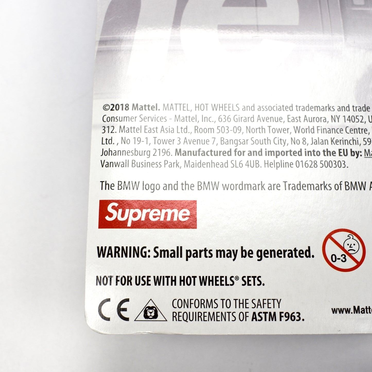 Supreme x Hot Wheels - Box Logo Fleet Flyer