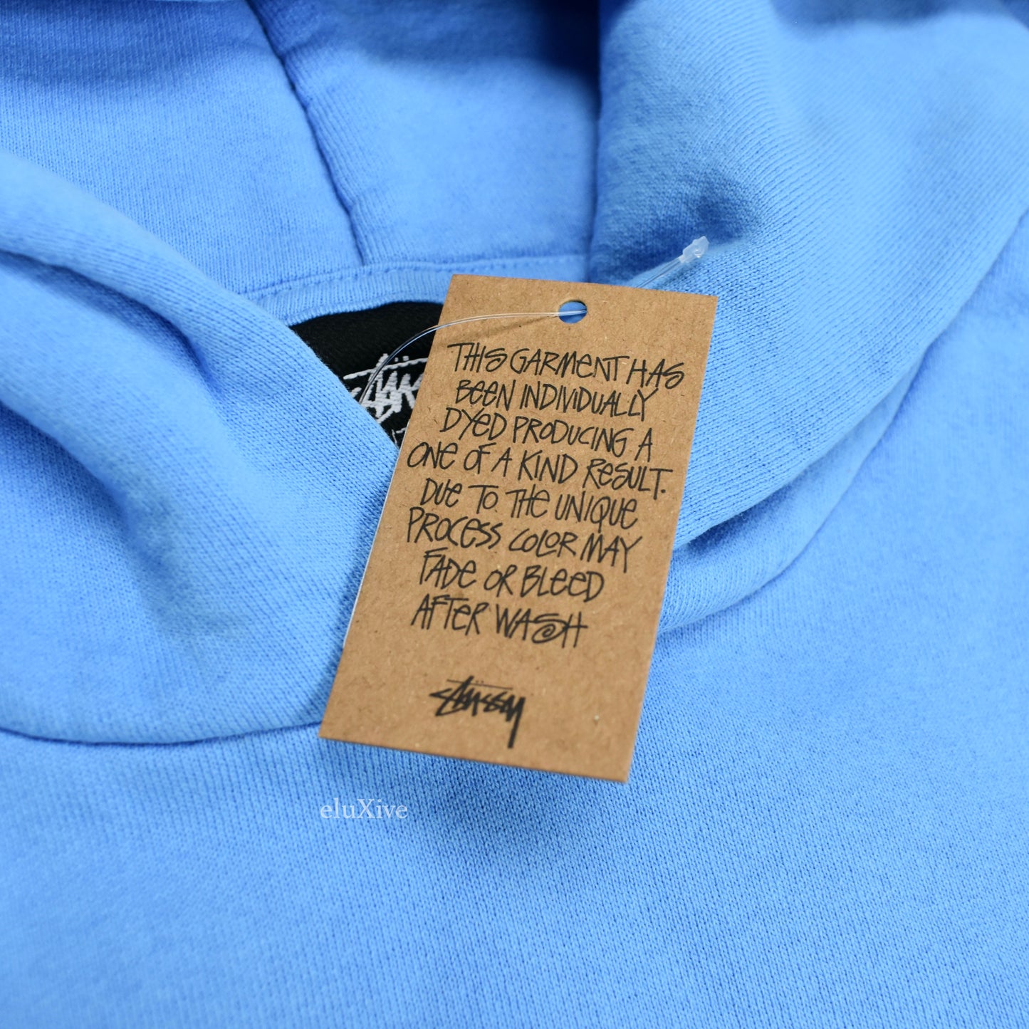 Cactus Plant Flea Market x Stussy - CPFM Blue 8 Ball Logo Hoodie